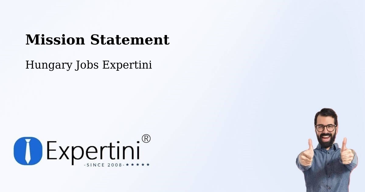 Corporate Mission – Kadarkút - Hungary Jobs Expertini